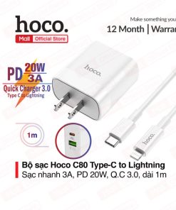 Bộ ip Hoco C80 type c to linghning